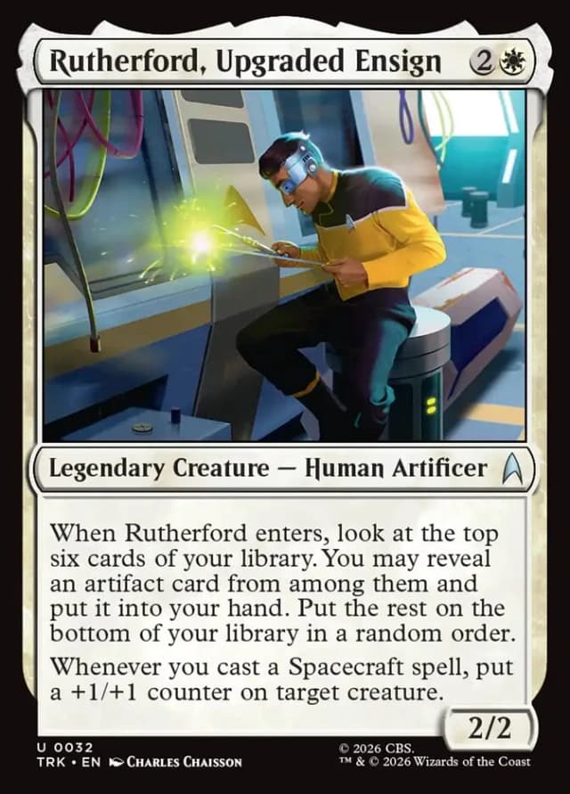 Rutherford, Upgraded Ensign image