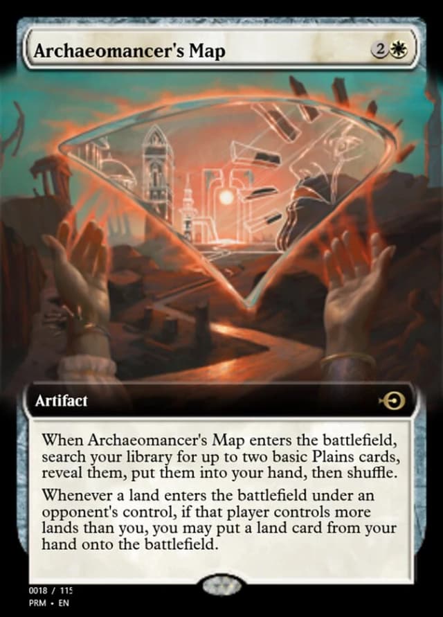 Archaeomancer's Map image