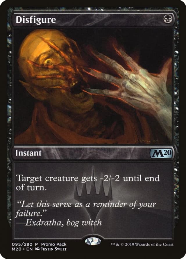 Disfigure image