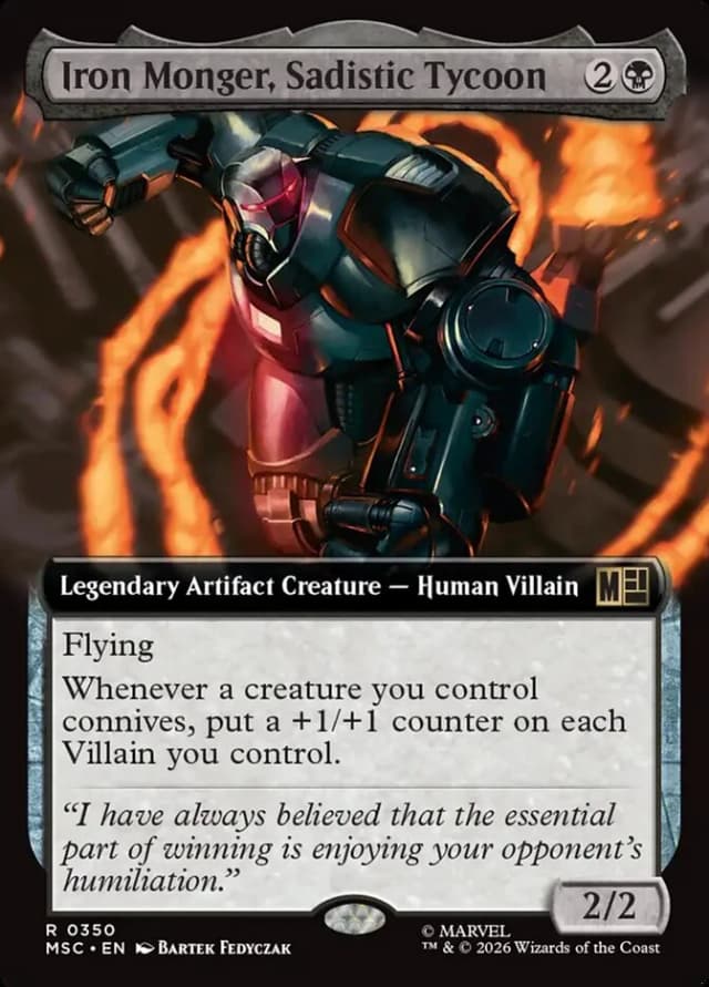 Iron Monger, Sadistic Tycoon image