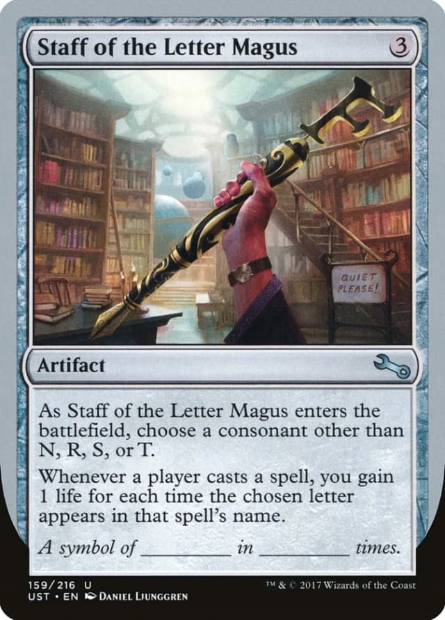 Staff of the Letter Magus image
