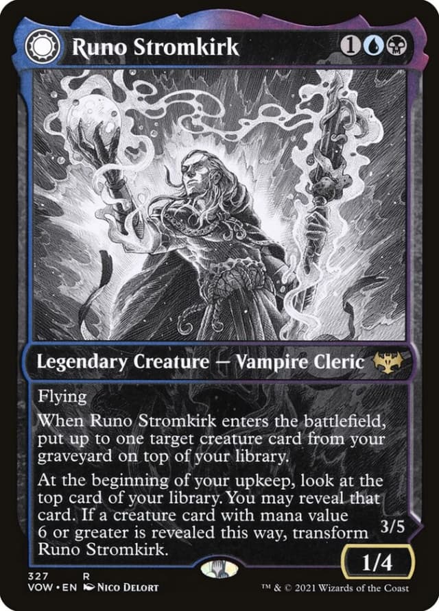 Runo Stromkirk // Krothuss, Lord of the Deep image