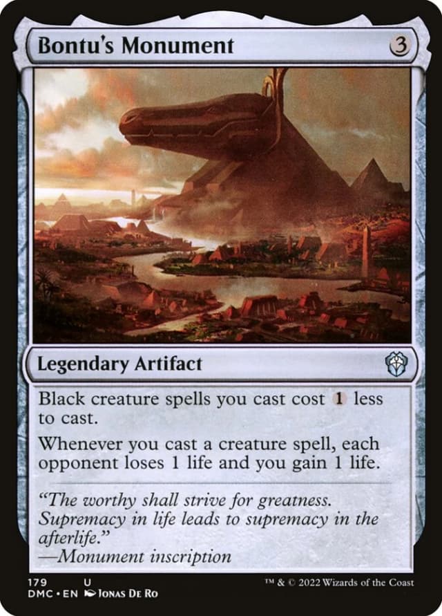 Bontu's Monument image