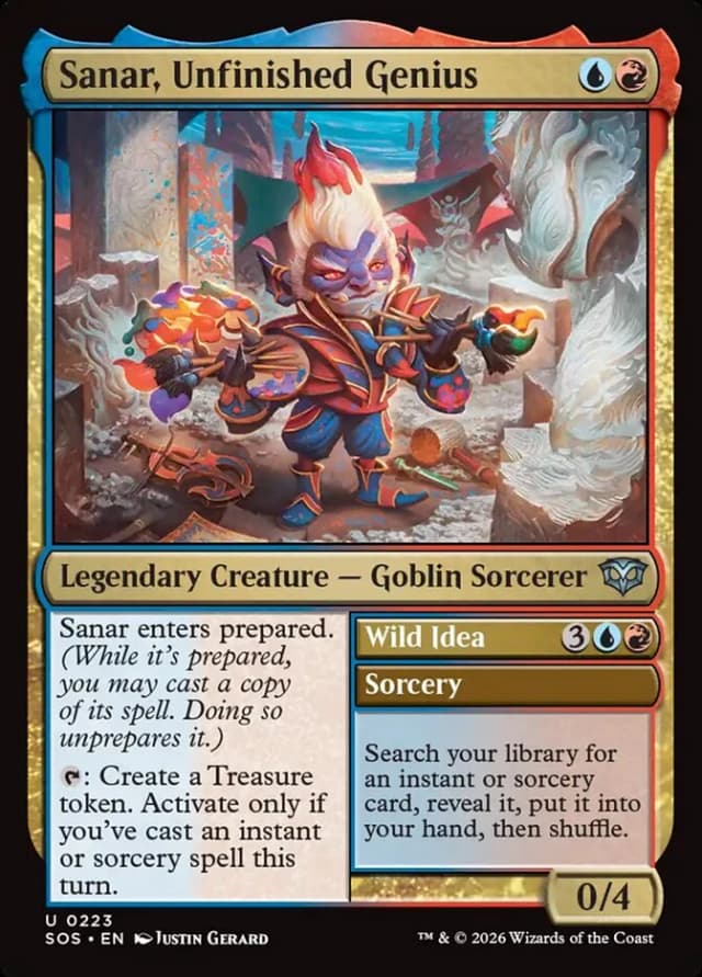 Sanar, Unfinished Genius // Wild Idea image