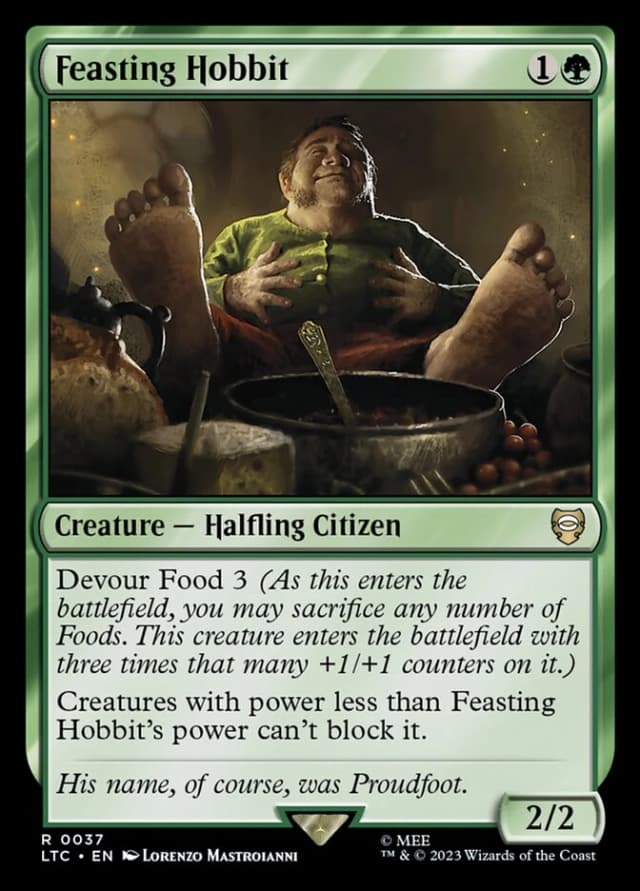 Feasting Hobbit image