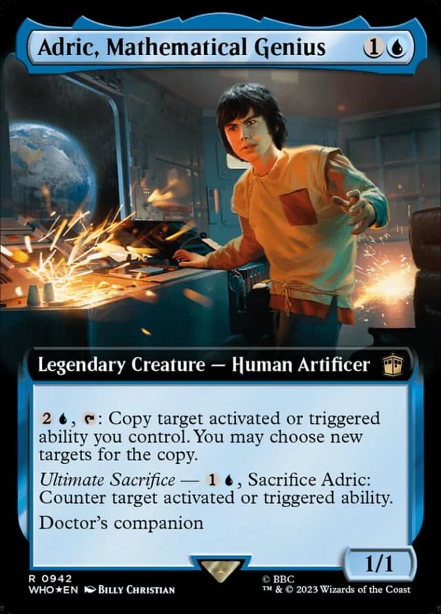 Adric, Mathematical Genius image