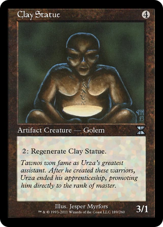 Clay Statue image