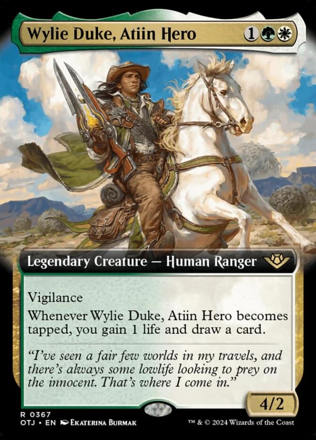 Wylie Duke, Atiin Hero image
