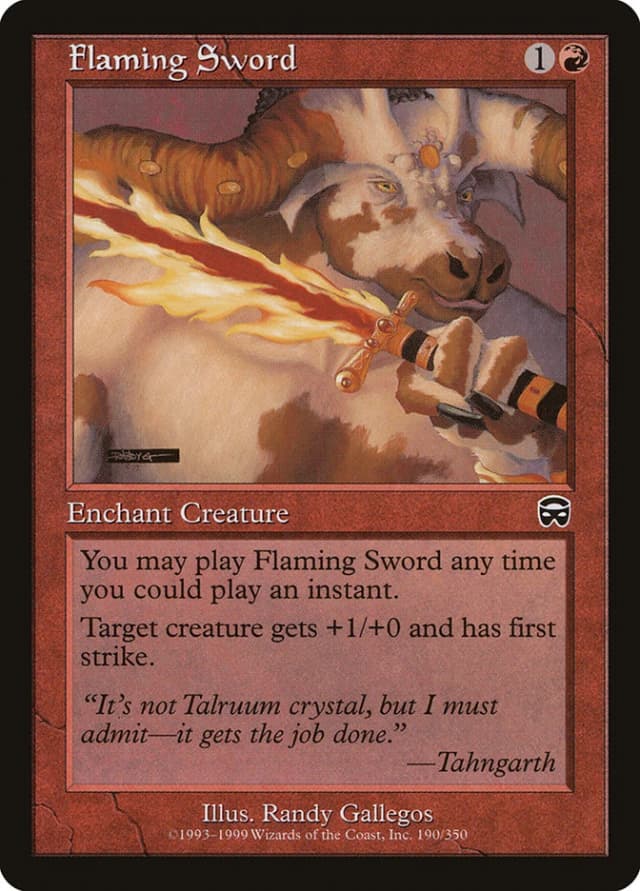 Flaming Sword image