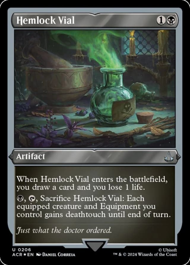 Hemlock Vial image