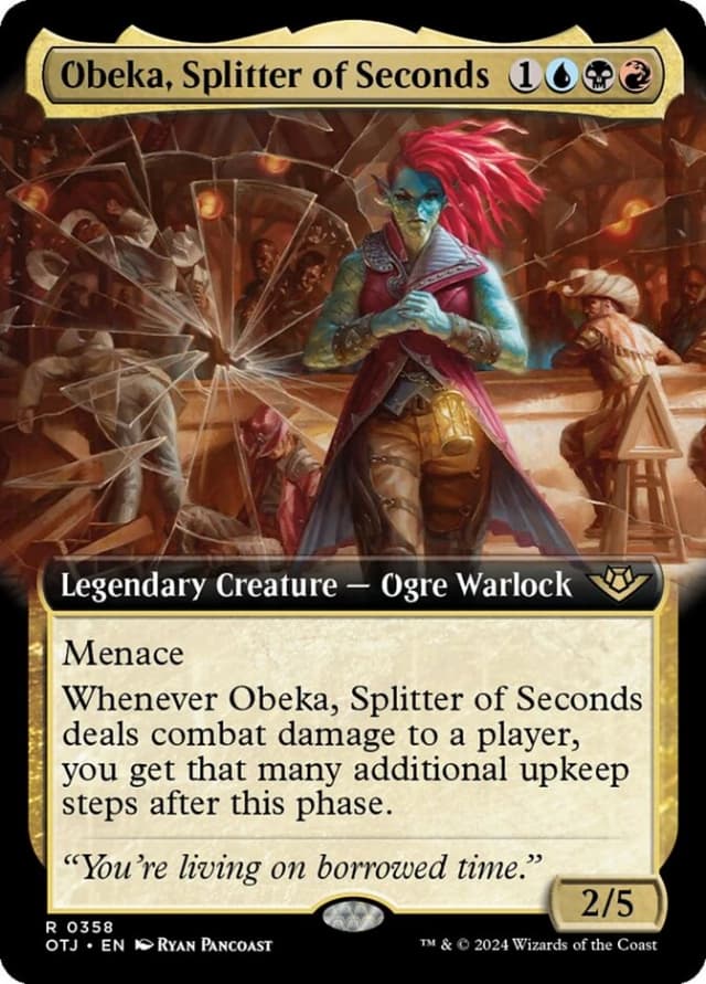 Obeka, Splitter of Seconds image