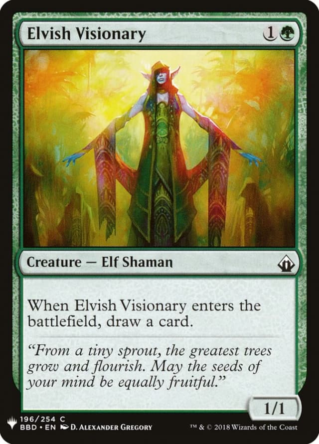 Elvish Visionary image