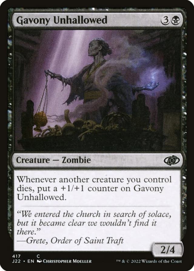 Gavony Unhallowed image