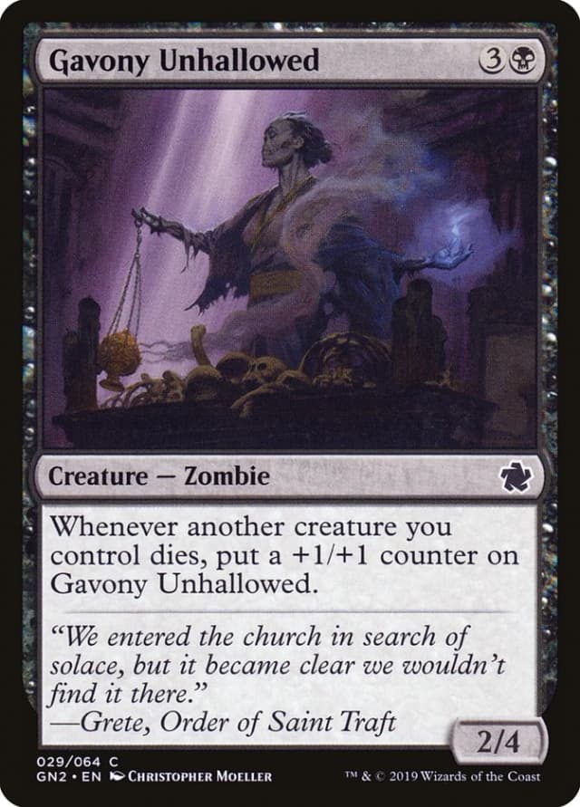 Gavony Unhallowed image