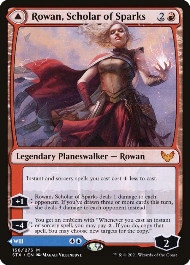 Rowan, Scholar of Sparks // Will, Scholar of Frost image