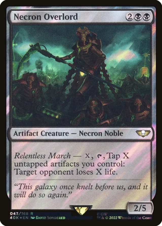 Necron Overlord image