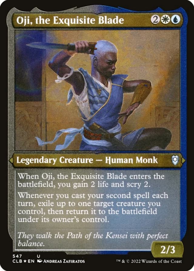 Oji, the Exquisite Blade image