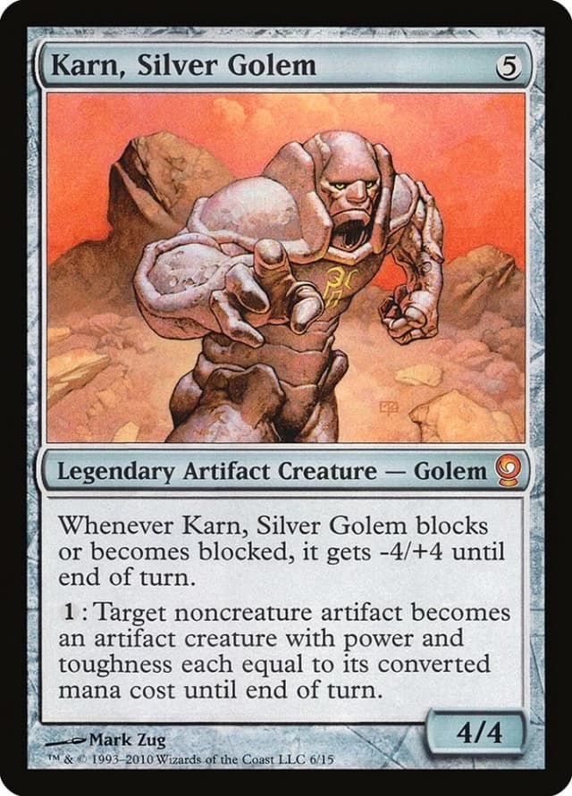 Karn, Silver Golem image
