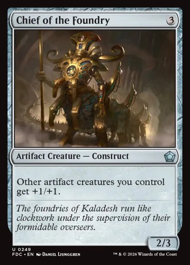 Chief of the Foundry image