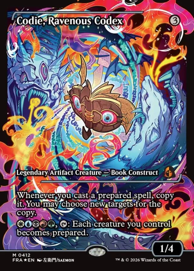 Codie, Ravenous Codex image