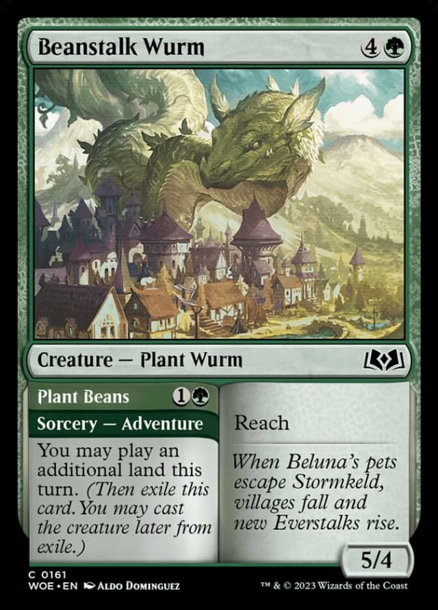 Beanstalk Wurm // Plant Beans image