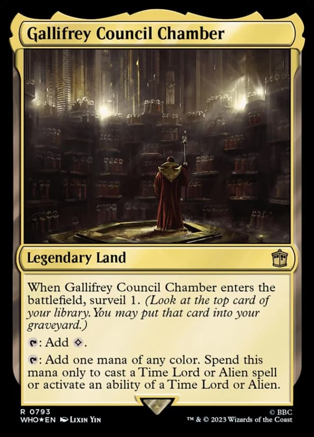 Gallifrey Council Chamber image