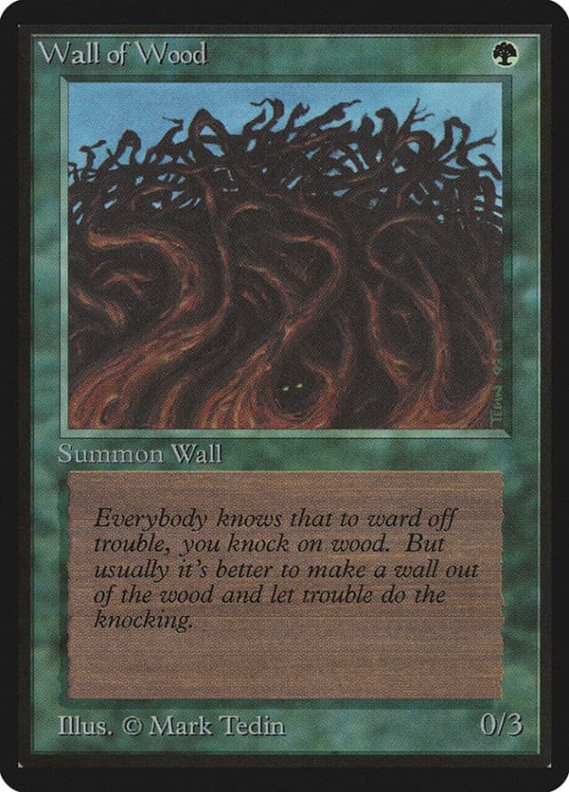 Wall of Wood image