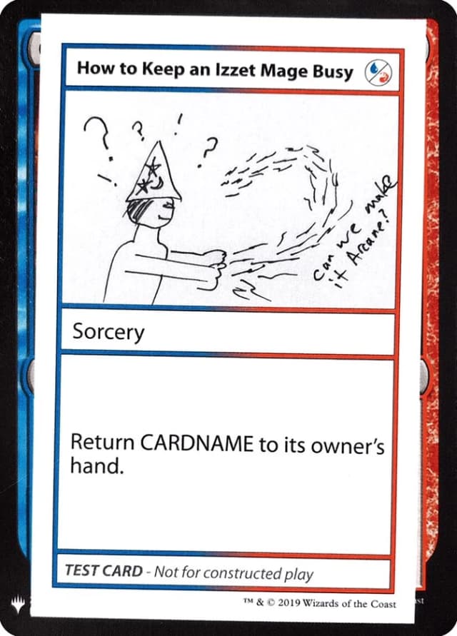How to Keep an Izzet Mage Busy image