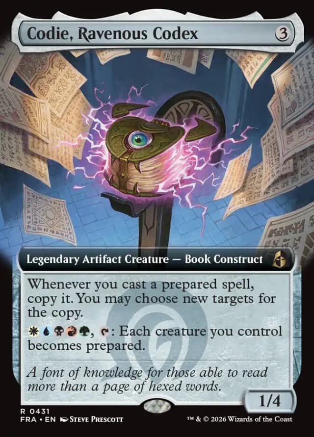Codie, Ravenous Codex image