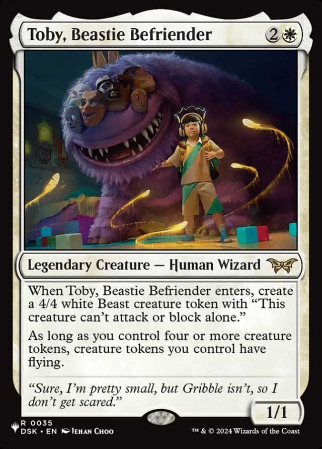 Toby, Beastie Befriender image