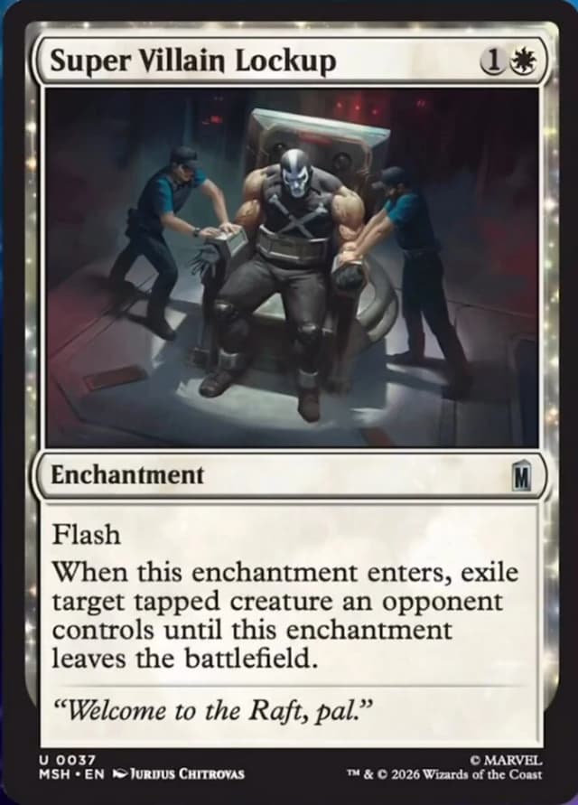 Super Villain Lockup image