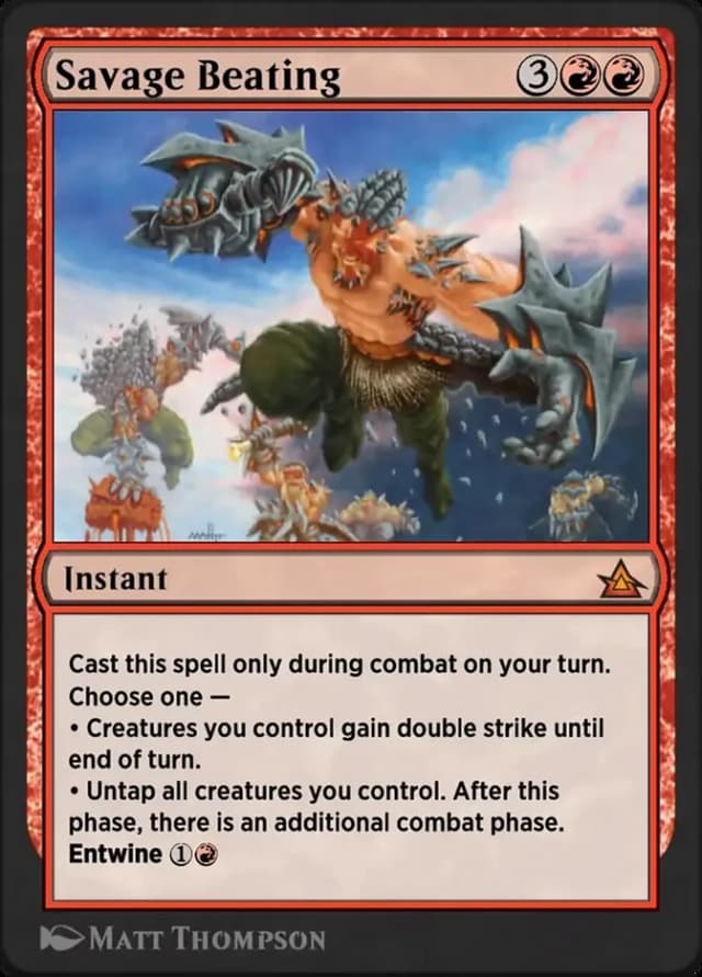 Savage Beating image