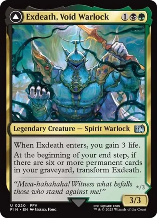 Exdeath, Void Warlock // Neo Exdeath, Dimension's End image