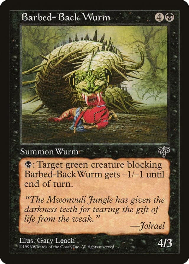 Barbed-Back Wurm image