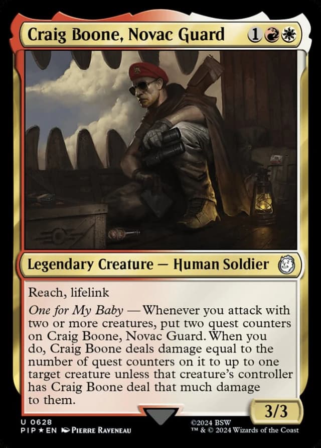 Craig Boone, Novac Guard image
