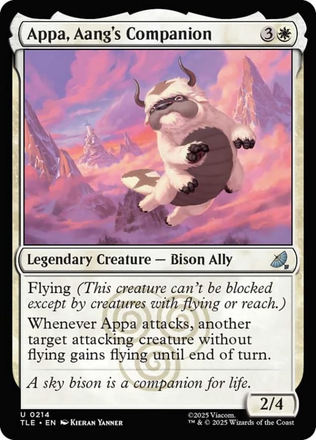 Appa, Aang's Companion image