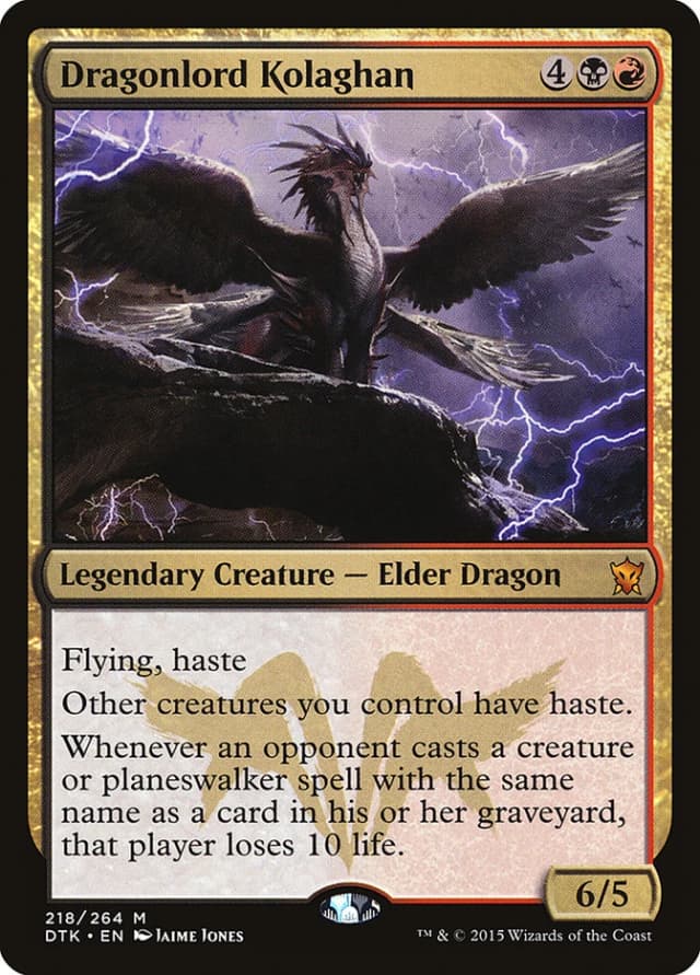 Dragonlord Kolaghan image
