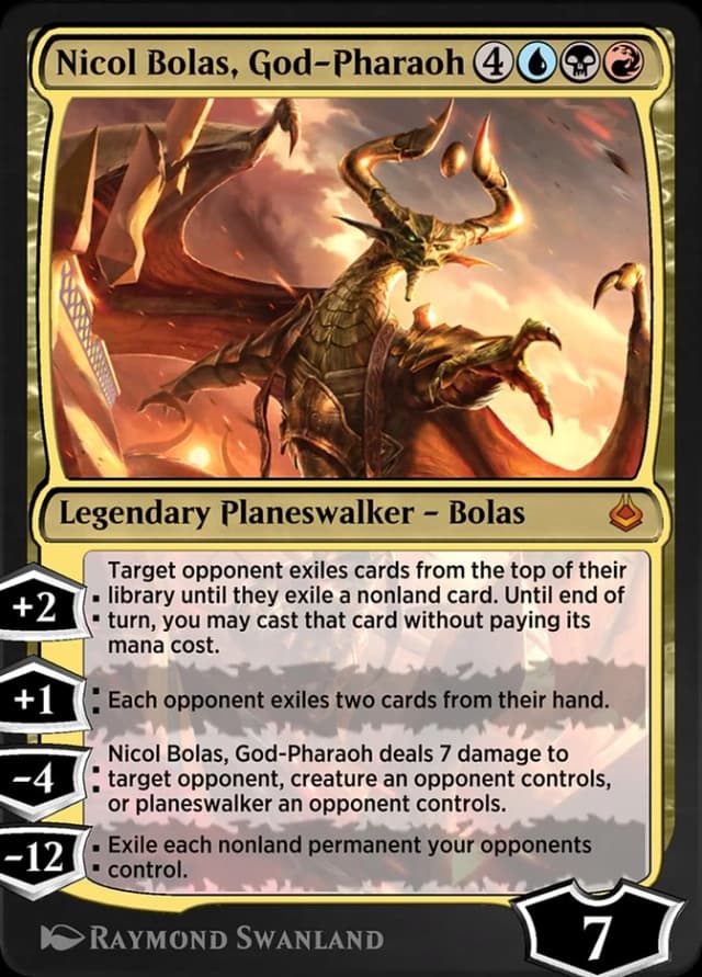 Nicol Bolas, God-Pharaoh image