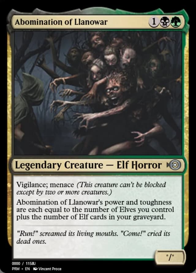 Abomination of Llanowar image