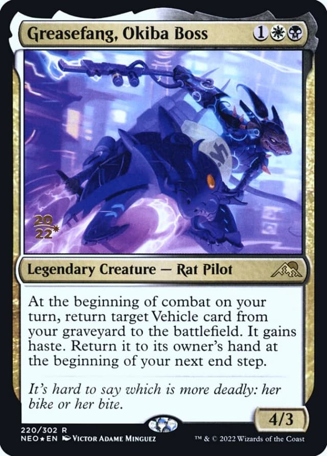 Greasefang, Okiba Boss image