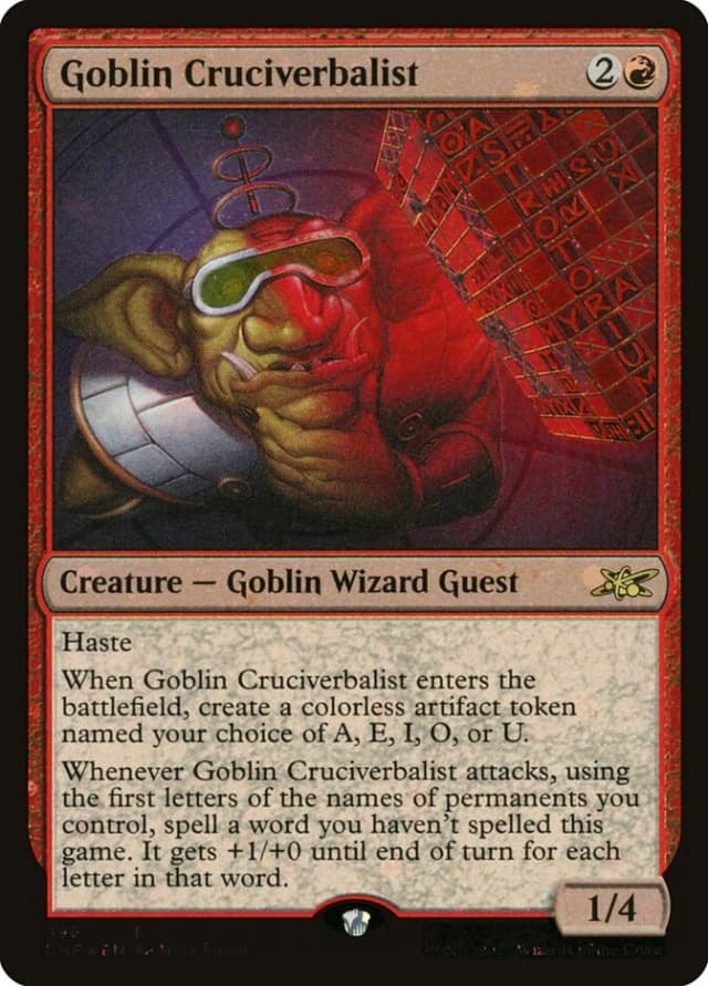 Goblin Cruciverbalist image