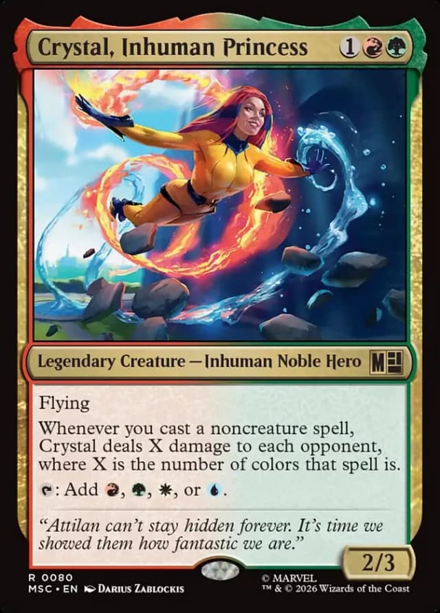 Crystal, Inhuman Princess image