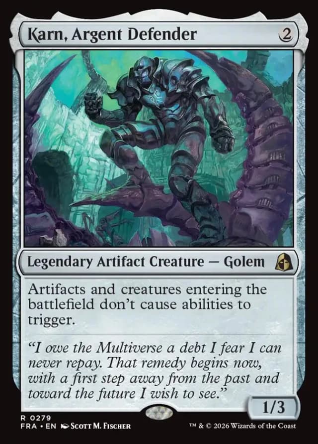 Karn, Argent Defender image