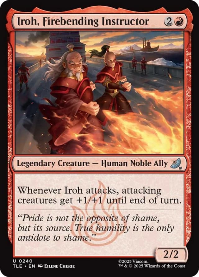 Iroh, Firebending Instructor image