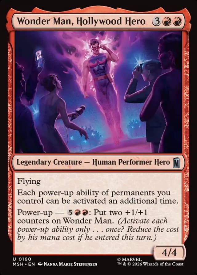 Wonder Man, Hollywood Hero image