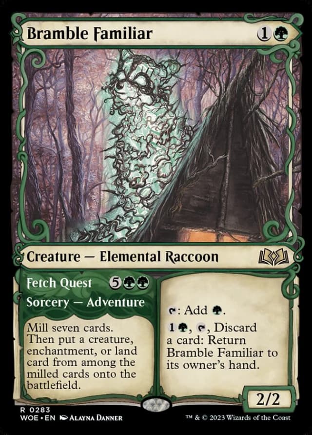 Bramble Familiar // Fetch Quest image