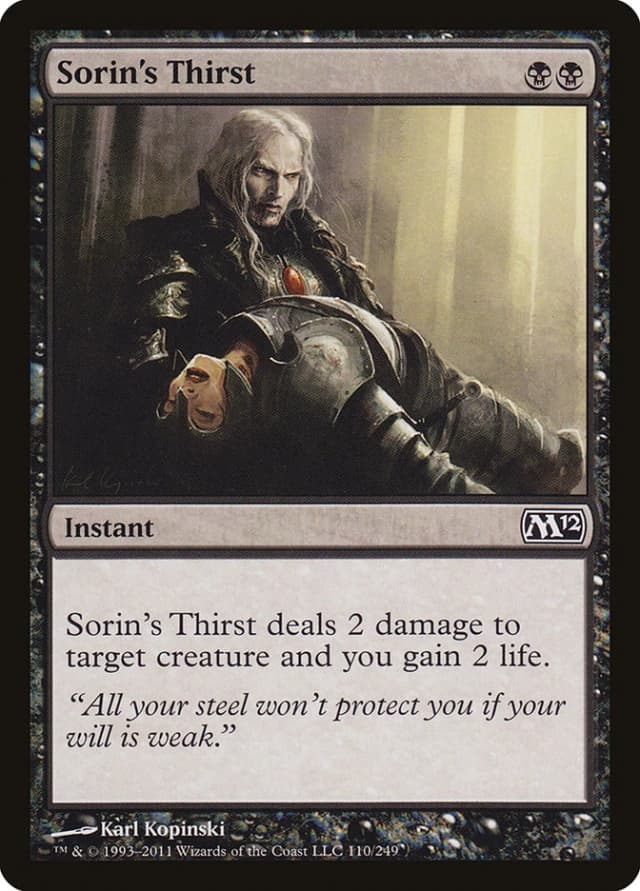 Sorin's Thirst image