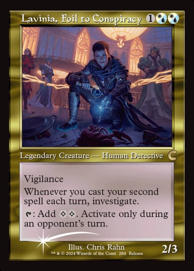 Lavinia, Foil to Conspiracy image