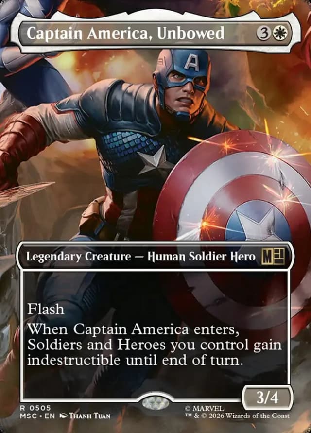 Captain America, Unbowed image