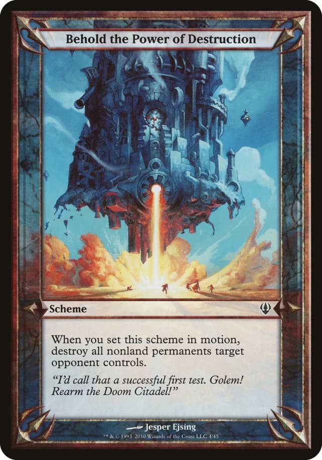 Behold the Power of Destruction image